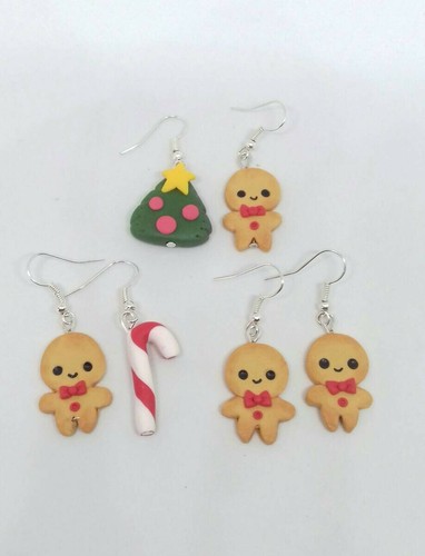 Orecchini natale omino - orecchini,