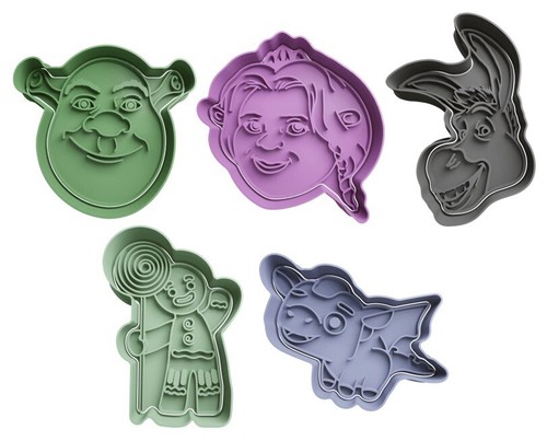 Tagliabiscotti shrek inserto - +,