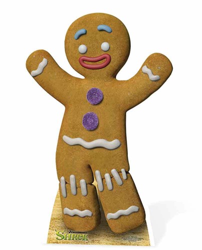 Gingy the gingerbread man from